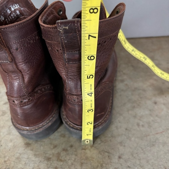 Allen Edmonds Long Branch Leather Boots Size 10 - Picture 12 of 12